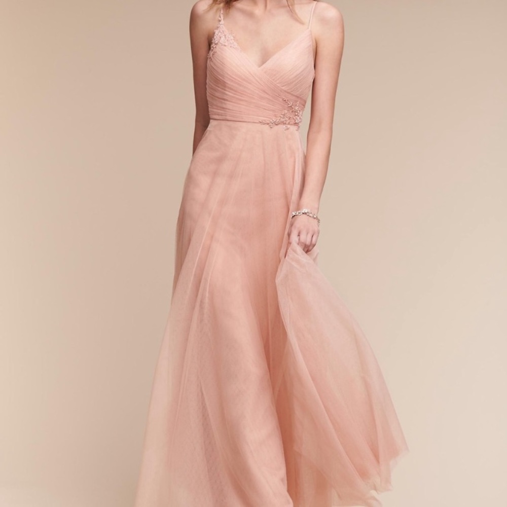 Jenny Yoo Brielle Tulle Bridesmaid Dress Pink✨